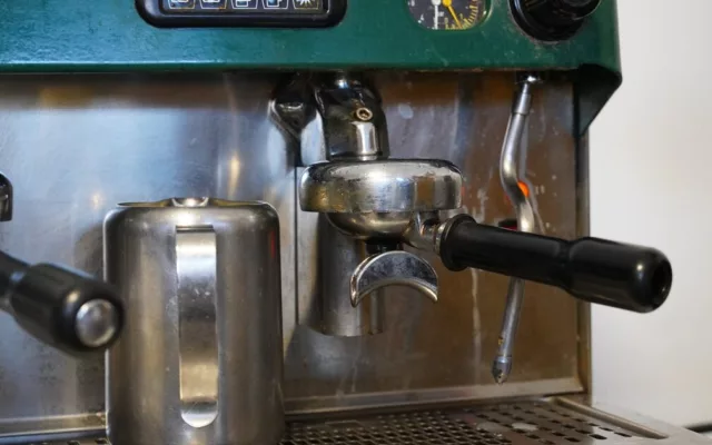 Espressomachine met portafilter